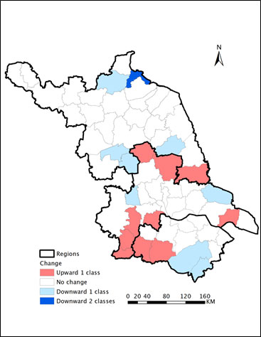 Comparative Regional Inequality Map
