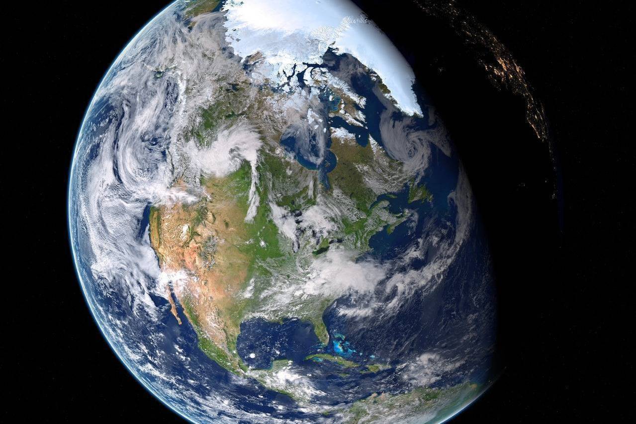 earth from space